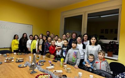 Vánoční setkání rodičů a žáků z Ukrajiny